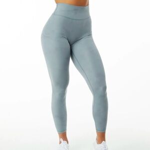 Alphalete Gray High-Waisted Leggings